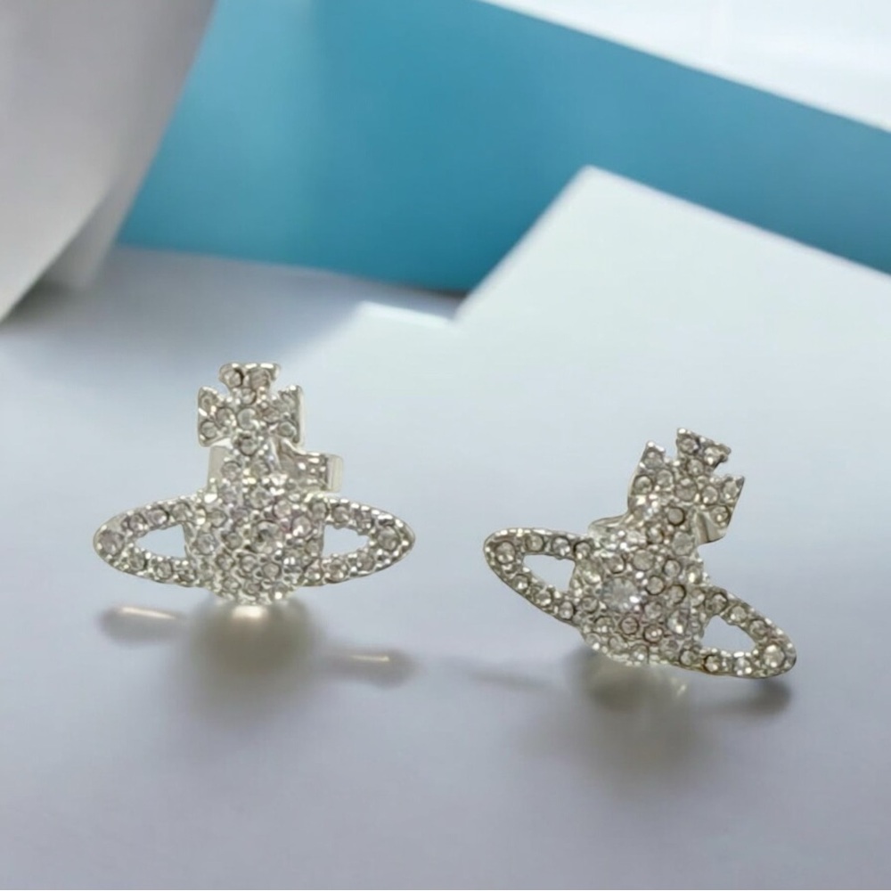 Vivienne Westwood Silver Earrings - Picture 4 of 6